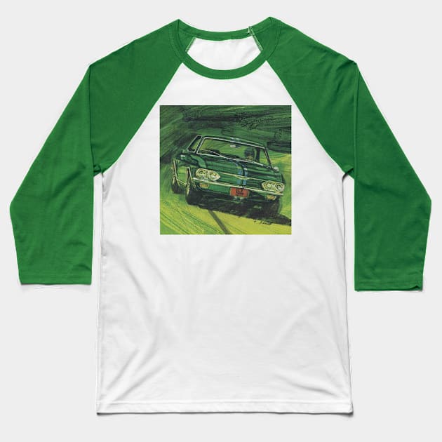 IECO Corvair Front Baseball T-Shirt by pantherpictures